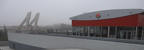 fachada de edificio Burguer King en Valladolid